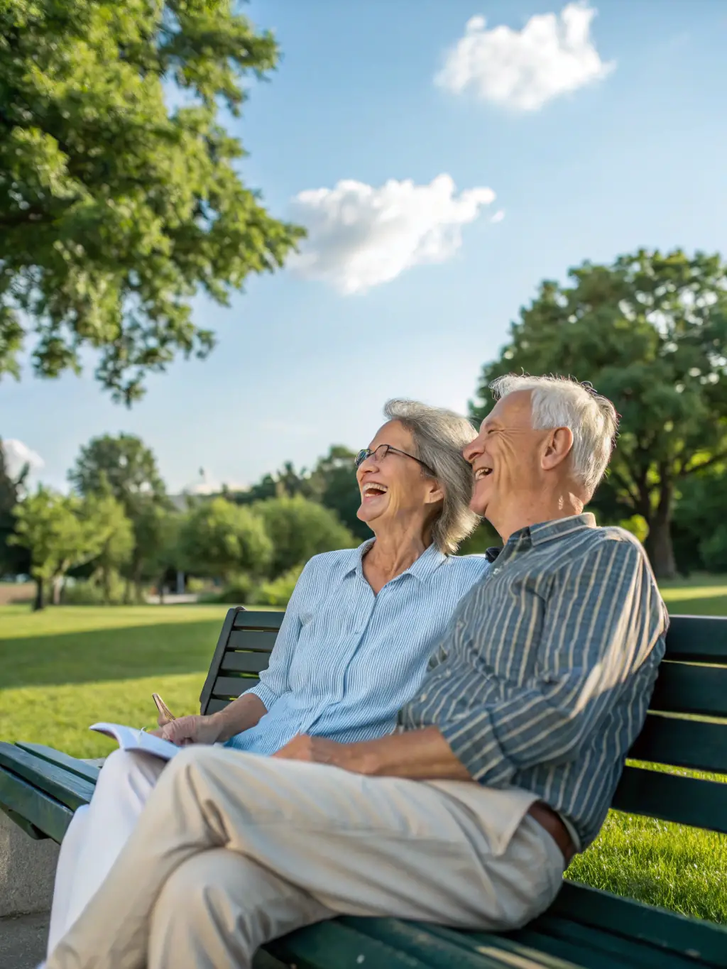 A serene image of a retired couple enjoying their time, symbolizing the long-term benefits of whole life insurance.